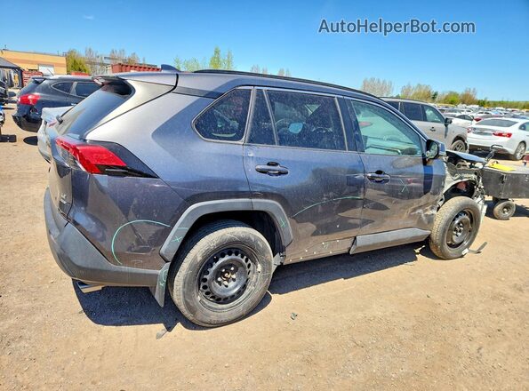 2T3B1RFV4MC147129 2021 TOYOTA RAV4 Gray Задня права чверть