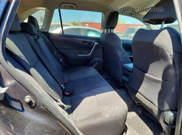 2T3B1RFV4MC147129 2021 TOYOTA RAV4 Gray Вид задньої частини салону