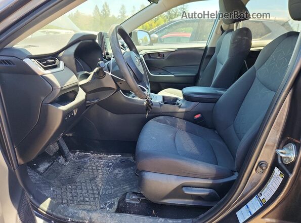 2T3B1RFV4MC147129 2021 TOYOTA RAV4 Gray Вид салону спереду