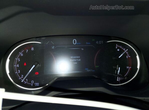 2T3B1RFV5RC451481 2024 TOYOTA RAV4 Gray Instrument cluster view