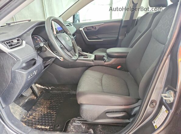 2T3B1RFV6RC416030 2024 TOYOTA RAV4 Charcoal Widok wnętrza z przodu