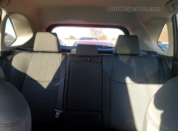 2T3B1RFV8SC557400 2025 TOYOTA RAV4 Silver Հետևի նստատեղերի տեսք