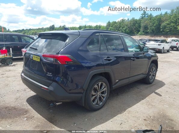 2T3B6RFV0RW054146 2024 TOYOTA RAV4 HYBRID Dark Blue Tył prawy