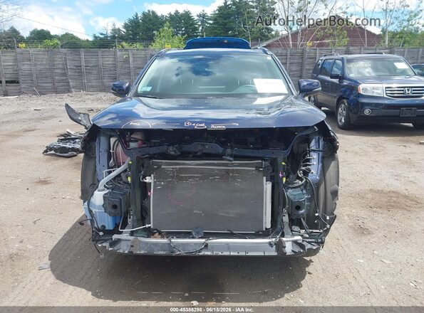 2T3B6RFV0RW054146 2024 TOYOTA RAV4 HYBRID Dark Blue Widok wnętrza z tyłu