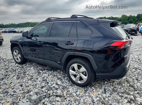 2T3B6RFV1MW026185 2021 TOYOTA RAV4 Black Հետևի ձախ