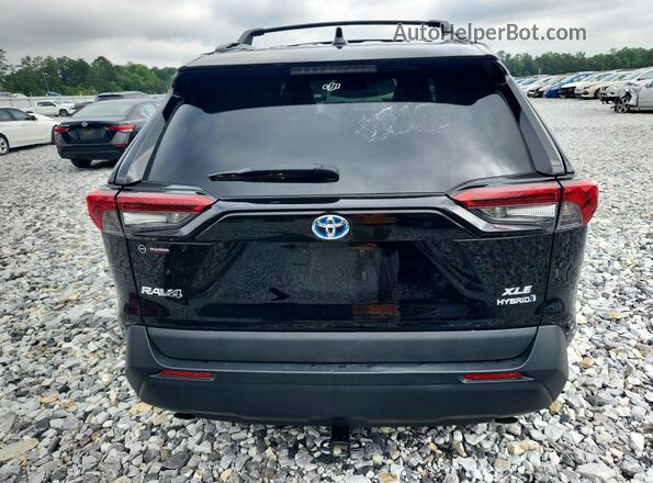 2T3B6RFV1MW026185 2021 TOYOTA RAV4 Black Հետևի տեսք