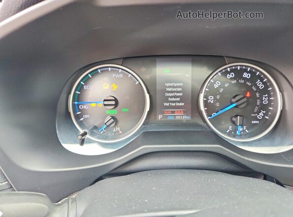 2T3B6RFV1MW026185 2021 TOYOTA RAV4 Black Սարքավորումների վահանակի տեսք
