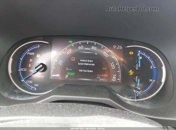 2T3B6RFV1SW089543 2025 TOYOTA RAV4 HYBRID Black Հետևի նստատեղերի տեսք