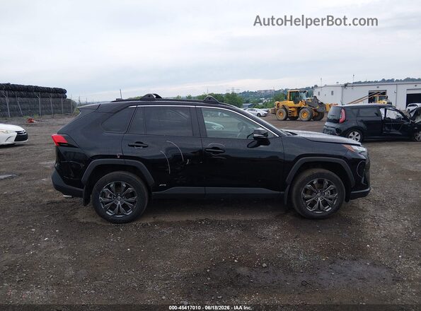 2T3B6RFV1SW089543 2025 TOYOTA RAV4 HYBRID Black Սալոնի 360 աստիճան տեսք