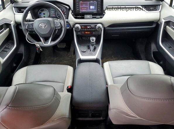 2T3B6RFV2MW019939 2021 TOYOTA RAV4 Charcoal Առջևի վահանակի տեսք