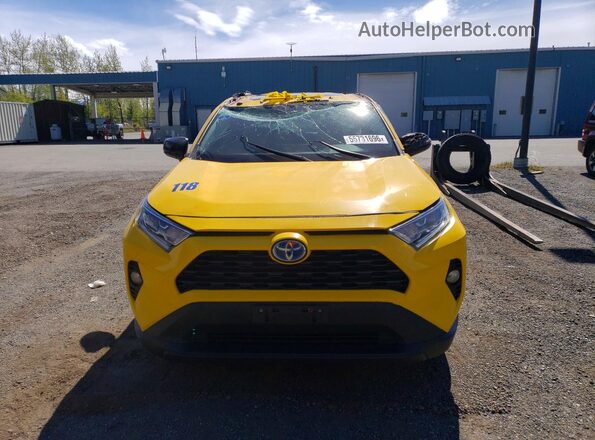 2T3B6RFV3MW021392 2021 TOYOTA RAV4 Yellow 
