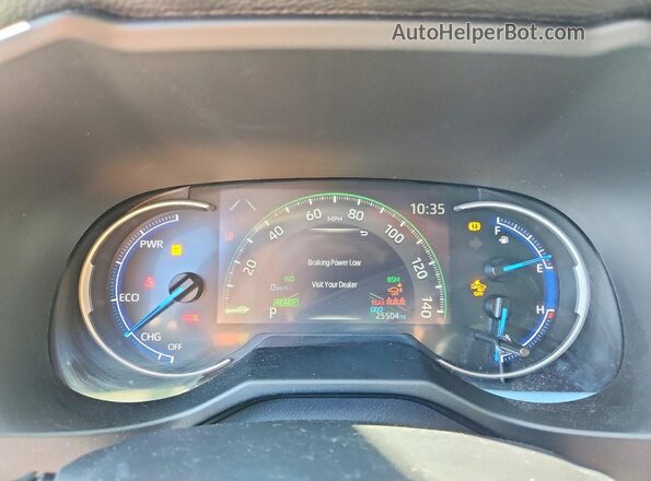 2T3B6RFV6RW062817 2024 TOYOTA RAV4 Серый Вид щитка приборов