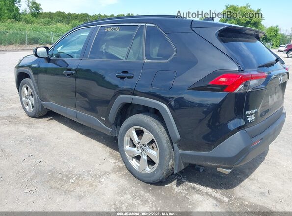 2T3B6RFV8MW025647 2021 TOYOTA RAV4 Black Rear left