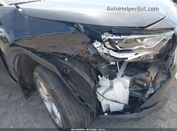2T3B6RFV8MW025647 2021 TOYOTA RAV4 Black Front view