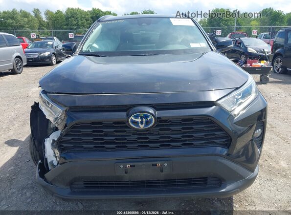 2T3B6RFV8MW025647 2021 TOYOTA RAV4 Black Dashboard view