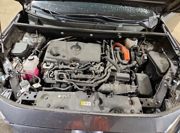 2T3B6RFV8NW035595 2022 TOYOTA RAV4 Gray Vista del compartimento del motor