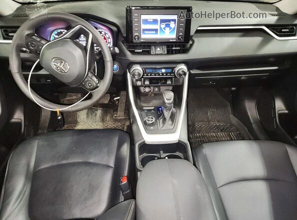 2T3B6RFV8NW035595 2022 TOYOTA RAV4 Gray Vista del salpicadero