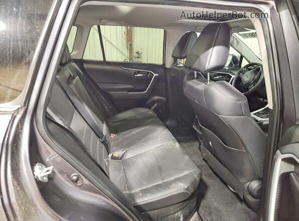 2T3B6RFV8NW035595 2022 TOYOTA RAV4 Gray Vista interior trasera
