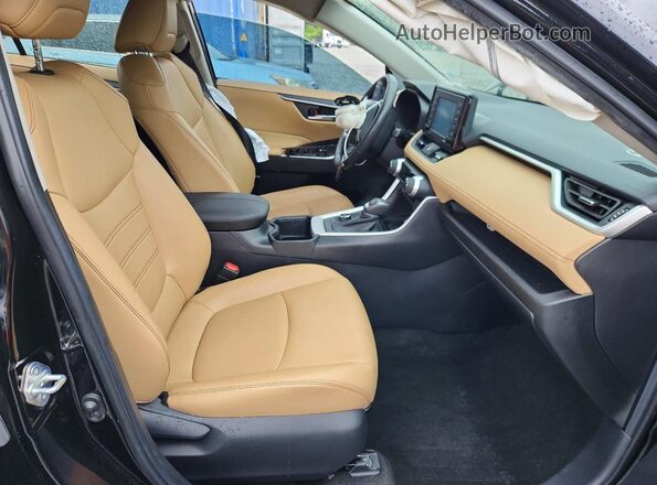2T3B6RFVXNW035629 2022 TOYOTA RAV4 Black წინა სალონის ხედი