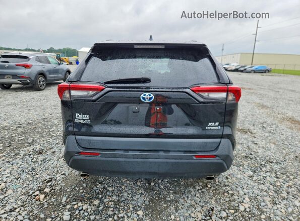2T3B6RFVXNW035629 2022 TOYOTA RAV4 Black უკანა ხედი