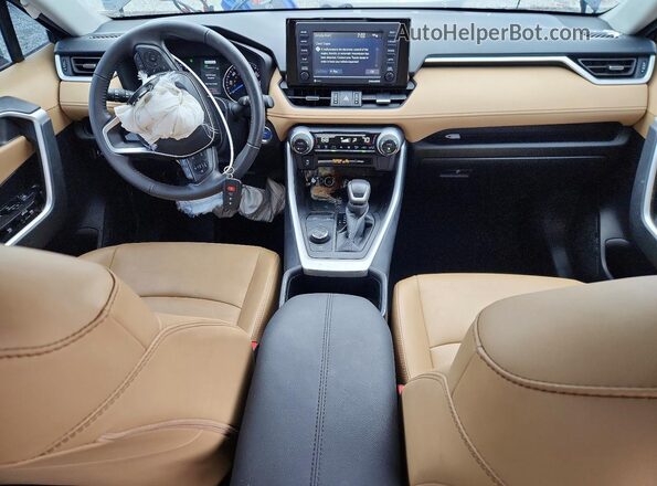 2T3B6RFVXNW035629 2022 TOYOTA RAV4 Black წინა პანელის ხედი