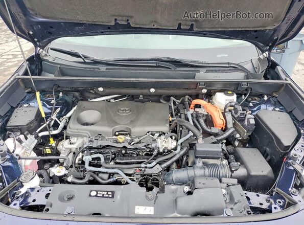 2T3B6RFVXRW052890 2024 TOYOTA RAV4 Blue ძრავის განყოფილების ხედი