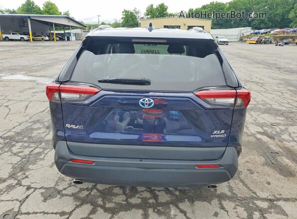 2T3B6RFVXRW052890 2024 TOYOTA RAV4 Blue უკანა ხედი