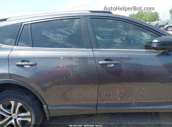 2T3BFREV1GW500061 2016 TOYOTA RAV4 Серый Вид задней части салона