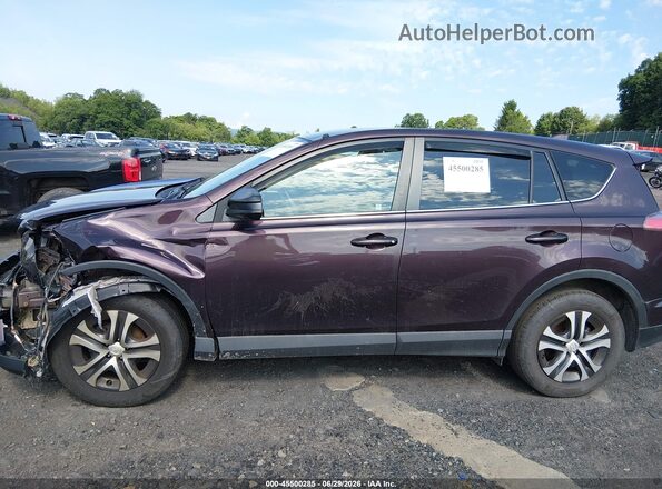 2T3BFREV1JW710196 2018 TOYOTA RAV4 Purple Widok wnętrza 360 stopni