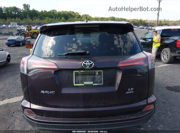 2T3BFREV1JW710196 2018 TOYOTA RAV4 Purple 