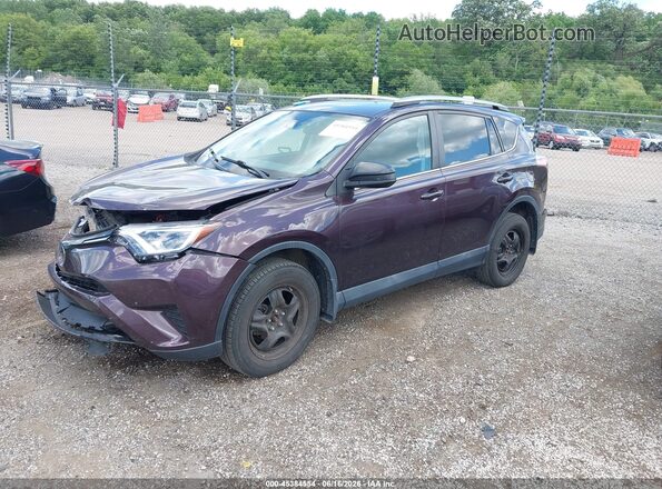 2T3BFREV1JW831598 2018 TOYOTA RAV4 Burgundy Przód lewy