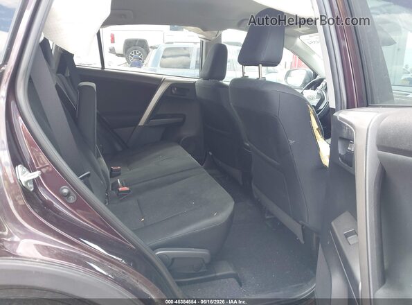 2T3BFREV1JW831598 2018 TOYOTA RAV4 Burgundy Widok naklejki z numerem VIN