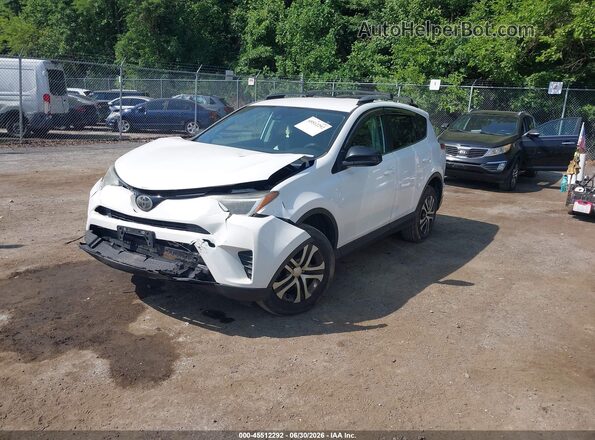 2T3BFREV2HW549691 2017 TOYOTA RAV4 White Vista tres cuartos delantera izquierda