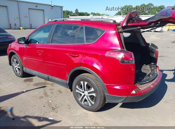 2T3BFREV2HW585719 2017 TOYOTA RAV4 Red Trasero izquierdo