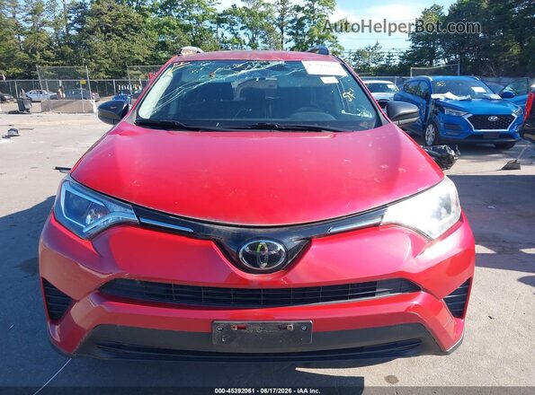 2T3BFREV2HW585719 2017 TOYOTA RAV4 Red Vista del cuadro de instrumentos