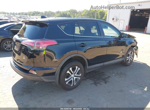 2T3BFREV2HW686940 2017 TOYOTA RAV4 Black Задня права чверть