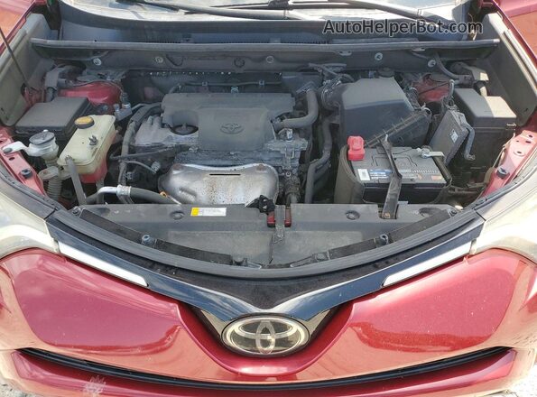 2T3BFREV2JW767314 2018 TOYOTA RAV4 Red 