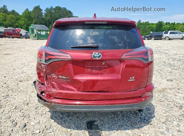 2T3BFREV2JW767314 2018 TOYOTA RAV4 Red 