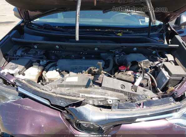 2T3BFREV2JW828239 2018 TOYOTA RAV4 Бордовый Вид сзади