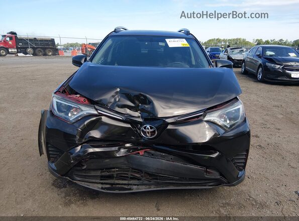 2T3BFREV3GW432152 2016 TOYOTA RAV4 Black Vista del cuadro de instrumentos