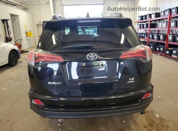 2T3BFREV3GW456788 2016 TOYOTA RAV4 Black Вид ззаду