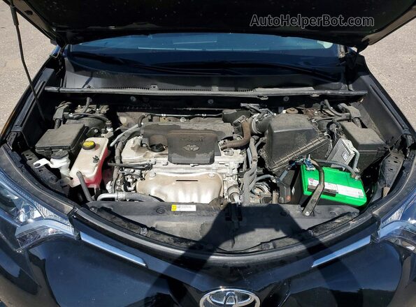 2T3BFREV3GW456788 2016 TOYOTA RAV4 Black Вид задньої частини салону
