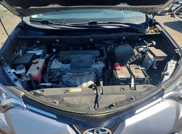 2T3BFREV3GW493761 2016 TOYOTA RAV4 Silver Engine compartment view