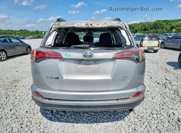 2T3BFREV3HW593473 2017 TOYOTA RAV4 Silver უკანა ხედი