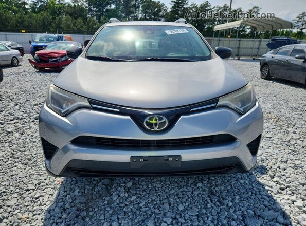 2T3BFREV3HW593473 2017 TOYOTA RAV4 Silver წინა ხედი