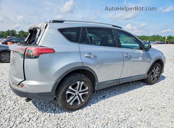 2T3BFREV3HW593473 2017 TOYOTA RAV4 Silver უკანა მარჯვენა