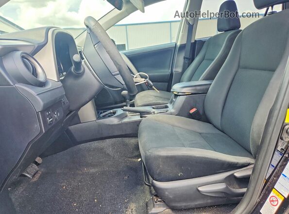 2T3BFREV3HW620753 2017 TOYOTA RAV4 Black წინა სალონის ხედი
