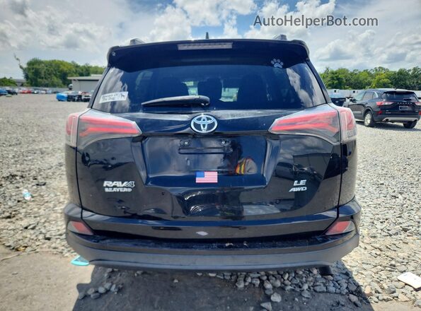 2T3BFREV3HW620753 2017 TOYOTA RAV4 Black უკანა ხედი