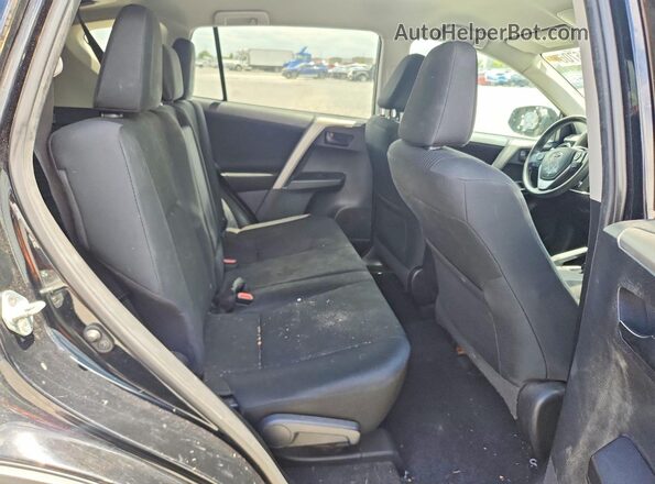 2T3BFREV3HW620753 2017 TOYOTA RAV4 Black უკანა სალონის ხედი