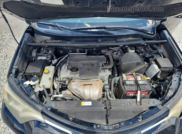 2T3BFREV3HW620753 2017 TOYOTA RAV4 Black ძრავის განყოფილების ხედი